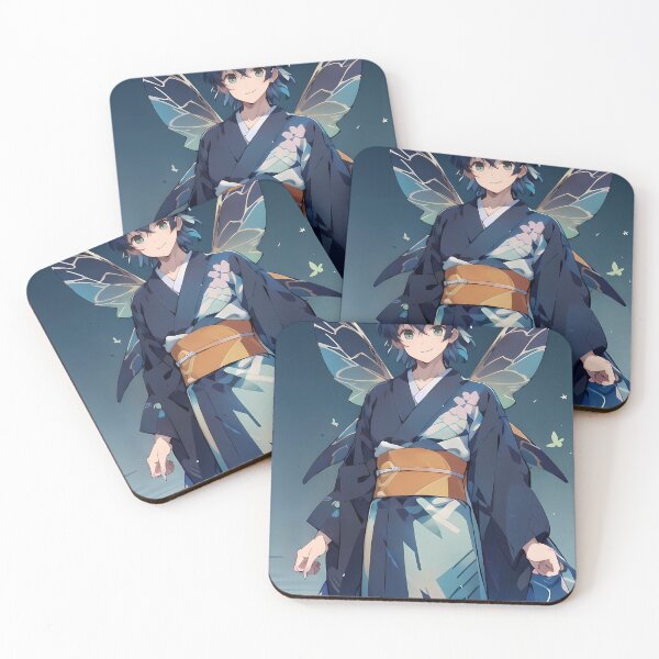Item preview, Inosuke Hashibira Demon Slayer Night Sky Yukata Fantasy Vibes designed and sold by Spraykart.