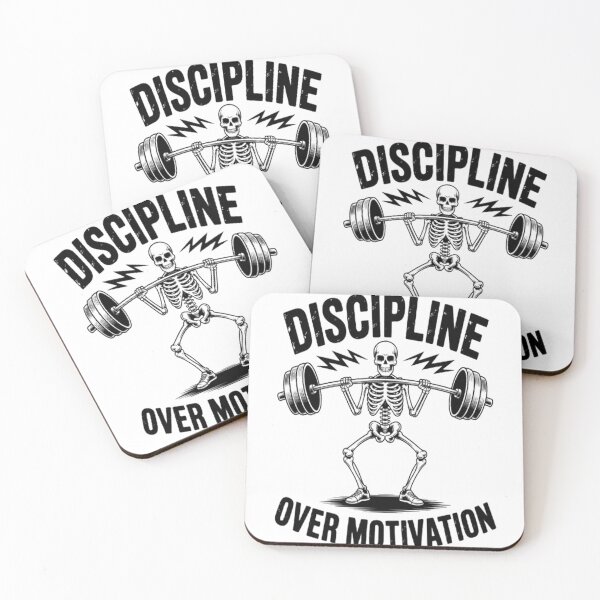 Item preview, Discipline over motivation Gym Motivational Training Fitness (1) designed and sold by StuffNestie.