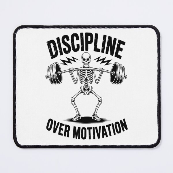 Item preview, Discipline over motivation Gym Motivational Training Fitness (1) designed and sold by StuffNestie.
