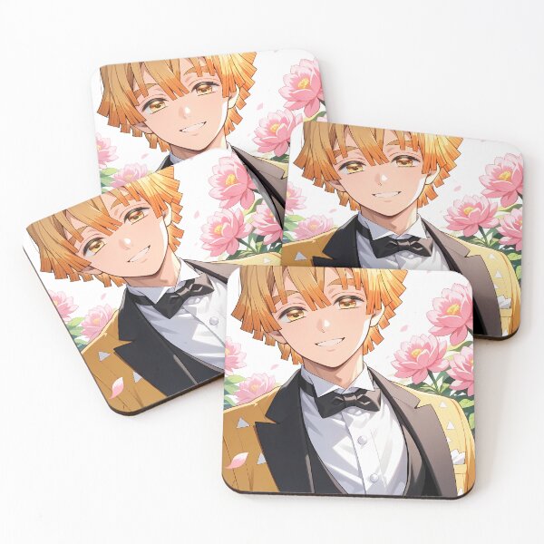 Item preview, Zenitsu Agatsuma Demon Slayer Golden Haori Formal Bloom designed and sold by Spraykart.