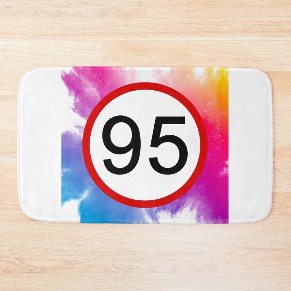 Item preview, Speed Limit 95, Road Sign, Age Sign, Novelty Sign, Rainbow  designed and sold by AASparksDesigns.