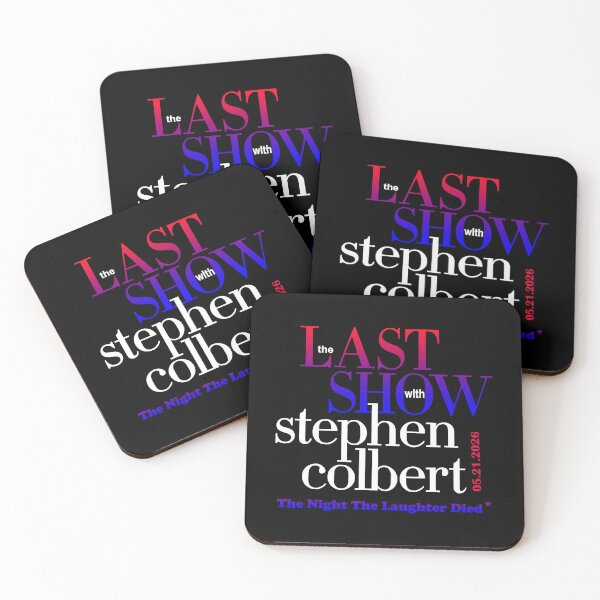 Item preview, The Night Laughter Died The Last Show With Stephen Colbert 2026 designed and sold by ThatTheoHall.