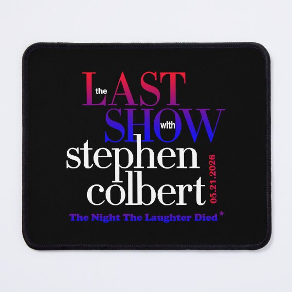 Item preview, The Night Laughter Died The Last Show With Stephen Colbert 2026 designed and sold by ThatTheoHall.