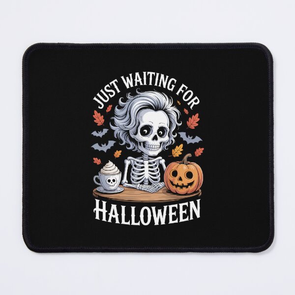 Item preview, Just Waiting For Halloween Skeleton designed and sold by Moon-Ape.