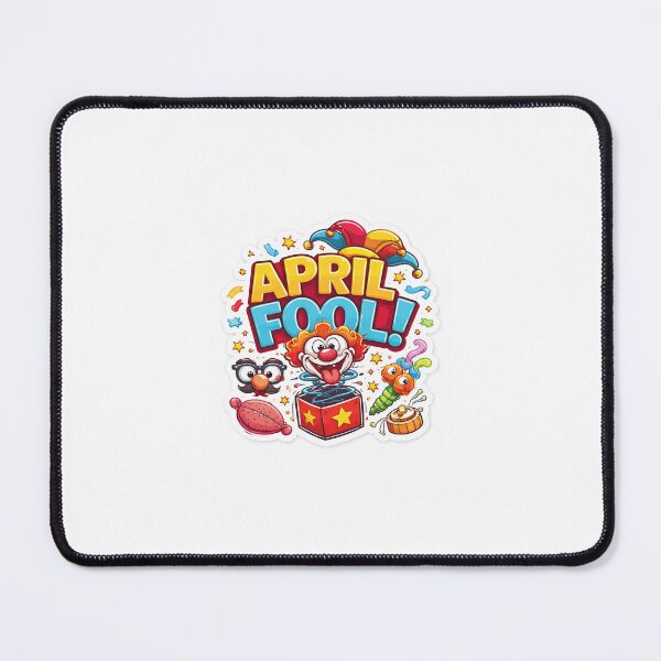 Item preview, April Fool Funny Sticker | Cute Clown Prank Design | April 1 Joke Sticker | Fun Cartoon April Fool Gift designed and sold by Humpty143.