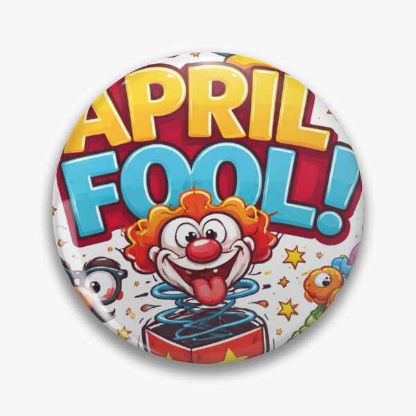 Item preview, April Fool Funny Sticker | Cute Clown Prank Design | April 1 Joke Sticker | Fun Cartoon April Fool Gift designed and sold by Humpty143.