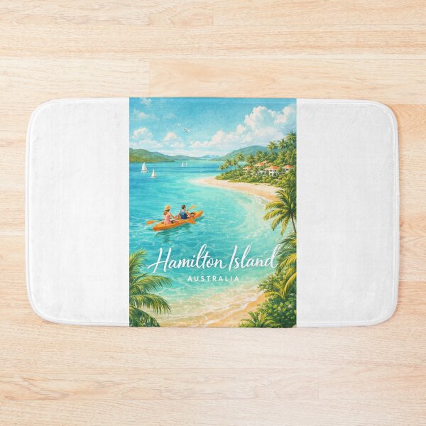 Item preview, Hamilton Island Whitsunday Islands Queensland Great Barrier Reef Coast designed and sold by Aryabek.