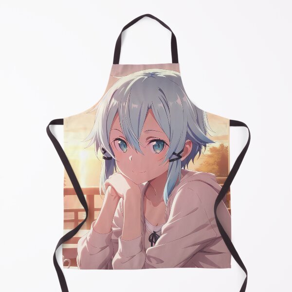 Item preview, Sinon Sword Art Online Sunset Cafe Relaxed Smile designed and sold by Spraykart.
