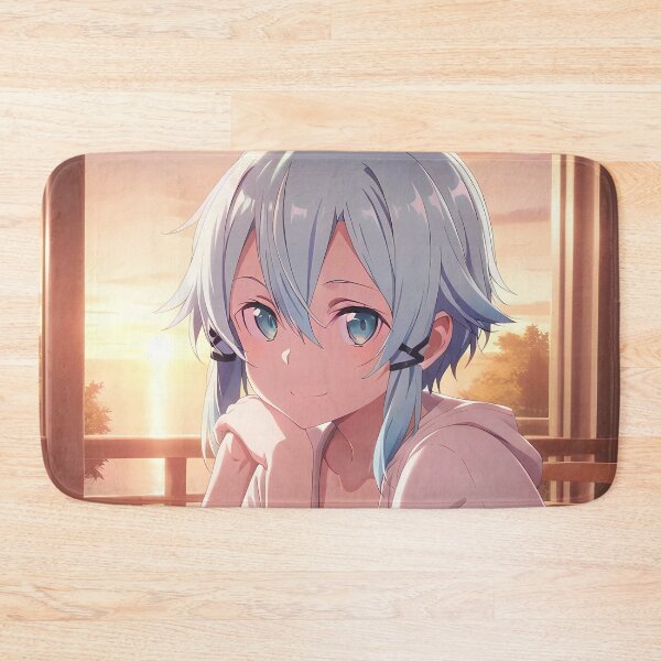 Item preview, Sinon Sword Art Online Sunset Cafe Relaxed Smile designed and sold by Spraykart.