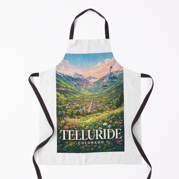 Item preview, Telluride Colorado San Juan Mountains Gondola Valley Scenic View designed and sold by Aryabek.