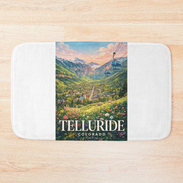 Item preview, Telluride Colorado San Juan Mountains Gondola Valley Scenic View designed and sold by Aryabek.