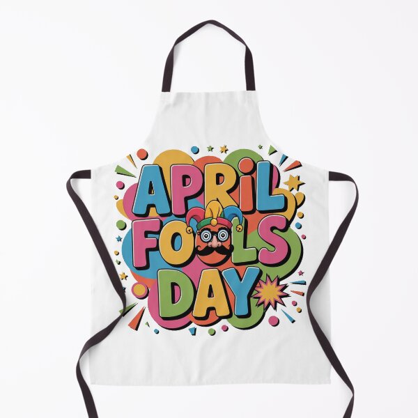 Item preview, April Fools Day Retro Colorful Typography cute April 1st designed and sold by QuiteOrbit.