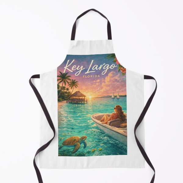 Item preview, Key Largo Florida Sunset Florida Keys Coral Reef Coastline designed and sold by Aryabek.
