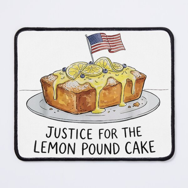 Item preview, Funny American Flag Afroman Justice for The Lemon Pound Cake  designed and sold by ViVarRi.