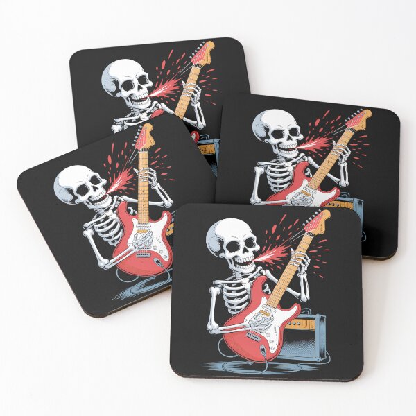 Item preview, Rocker Skeleton Men Boys Bass Guitar Guitarist Halloween designed and sold by Moon-Ape.