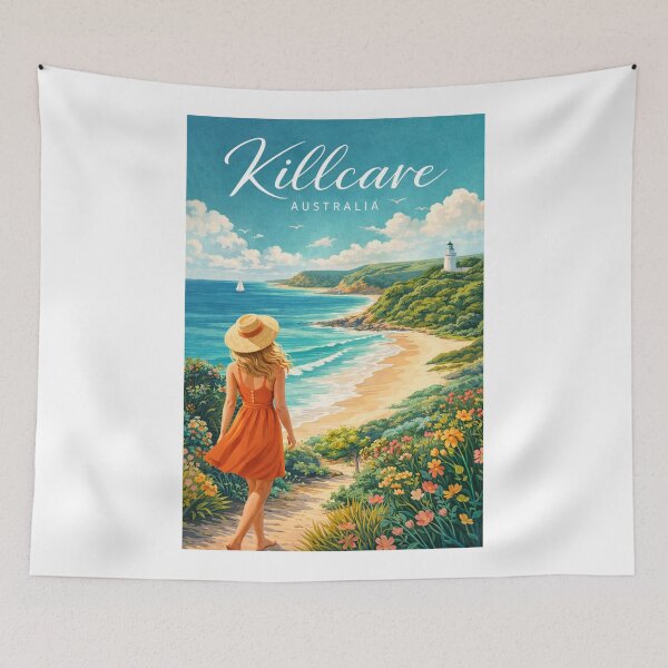 Item preview, Killcare New South Wales Bouddi Coastal Walk Lighthouse Coastline designed and sold by Aryabek.