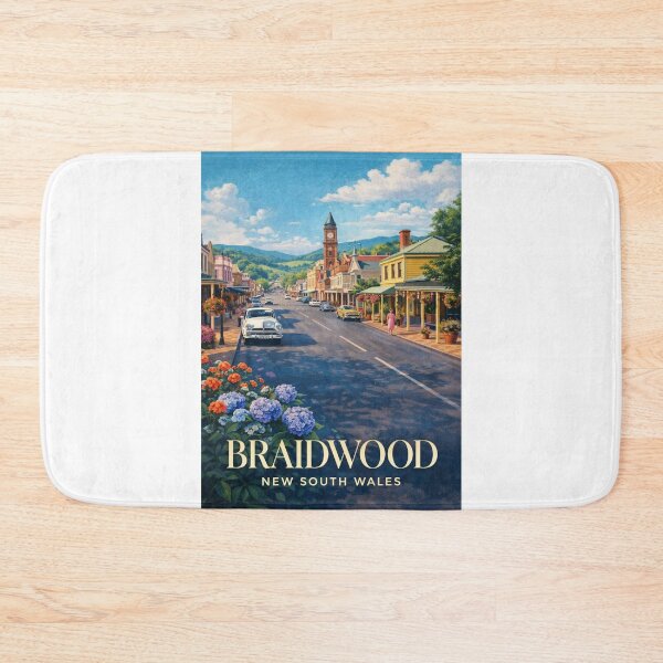 Item preview, Braidwood New South Wales Heritage Town Southern Tablelands designed and sold by Aryabek.