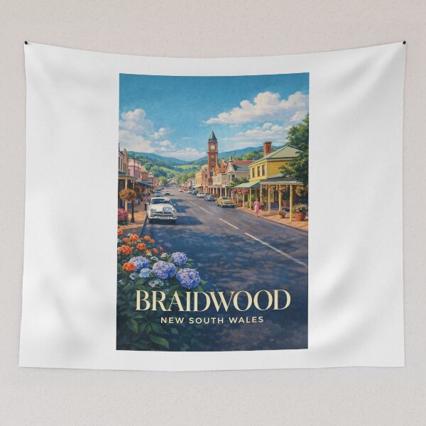 Item preview, Braidwood New South Wales Heritage Town Southern Tablelands designed and sold by Aryabek.