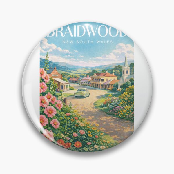 Item preview, Braidwood New South Wales Colonial Streetscape Southern Highlands designed and sold by Aryabek.