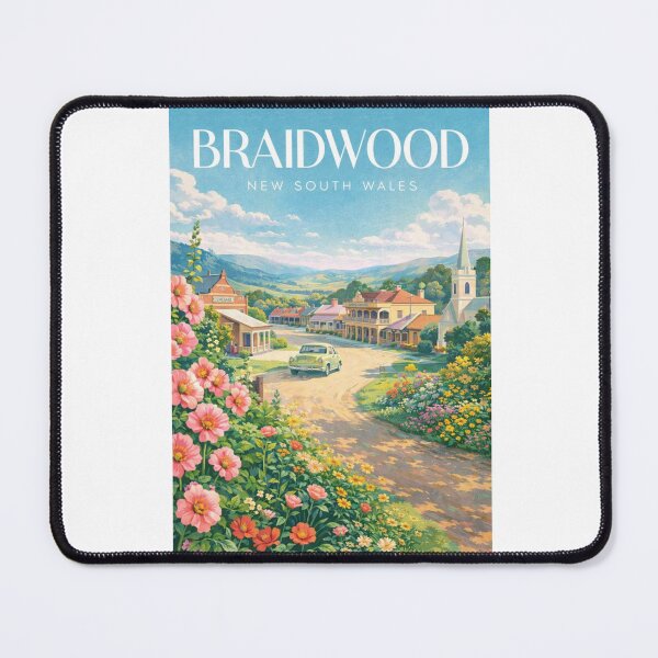 Item preview, Braidwood New South Wales Colonial Streetscape Southern Highlands designed and sold by Aryabek.