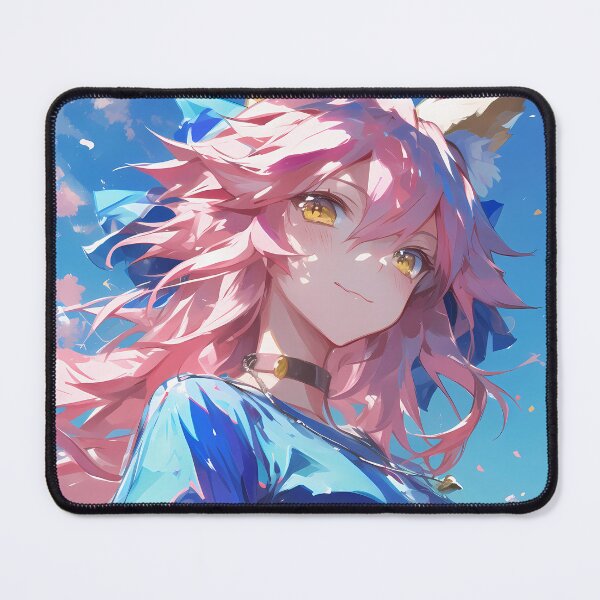 Item preview, Tamamo No Mae Fate Grand Order Fox Ears Spring Sky designed and sold by Spraykart.
