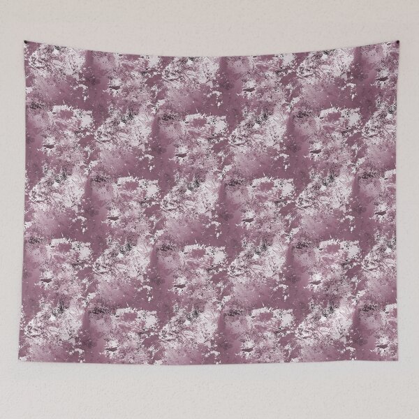 Item preview, Textured Gunge Abstract in Maroon and White designed and sold by Artistestella.