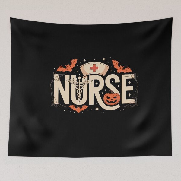 Item preview, Nurse Pumpink Halloween Spooky Season designed and sold by Moon-Ape.