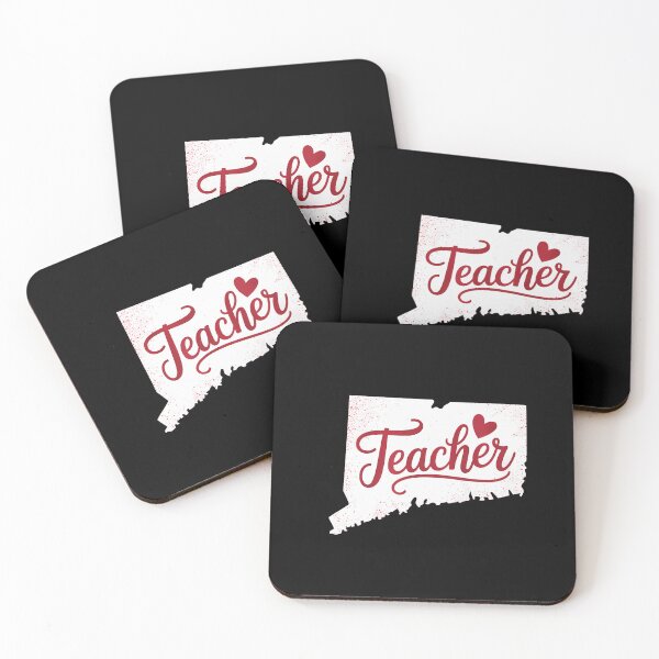 Item preview, Red For Ed Connecticut Teacher designed and sold by Moon-Ape.