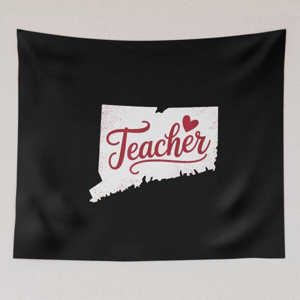 Item preview, Red For Ed Connecticut Teacher designed and sold by Moon-Ape.
