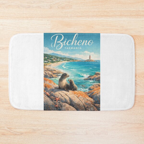 Item preview, Bicheno Freycinet Coast Tasmania Diamond Island East Coast designed and sold by Aryabek.