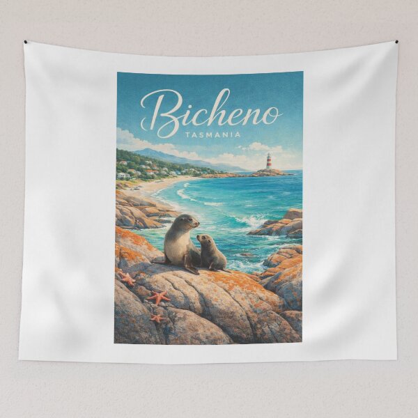 Item preview, Bicheno Freycinet Coast Tasmania Diamond Island East Coast designed and sold by Aryabek.