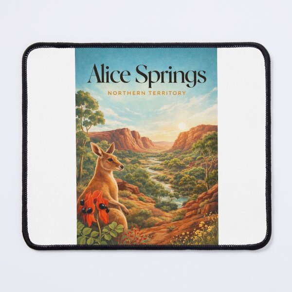 Item preview, Alice Springs MacDonnell Ranges Northern Territory Red Centre Australia designed and sold by Aryabek.