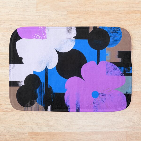 Item preview, Abstract Floral Geometry – Modern Art Deco Flower Print designed and sold by joycrysstudio.