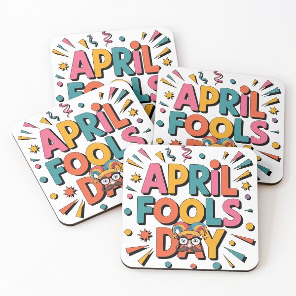 Item preview, Funny April Fools Day Vintage Style Colorful designed and sold by QuiteOrbit.