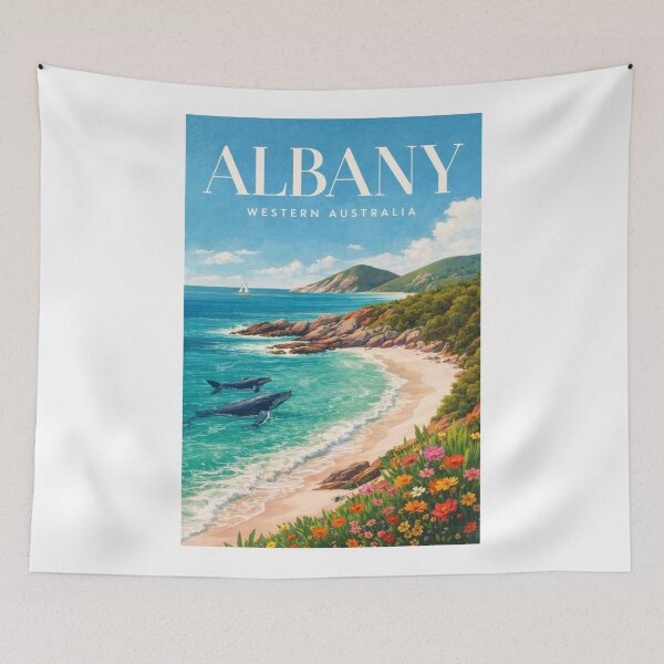 Item preview, Albany Western Australia Torndirrup National Park and King George Sound Coastline designed and sold by Aryabek.