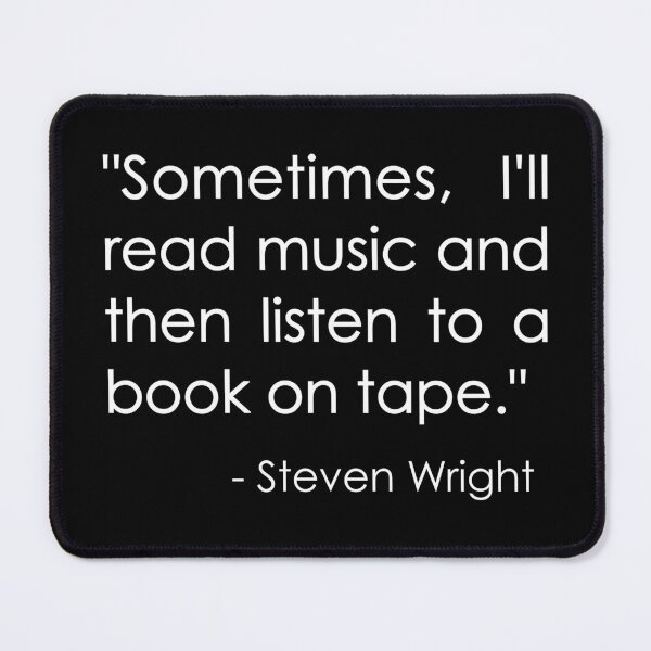 Item preview, Steven Wright - Music/Book designed and sold by David Bath.
