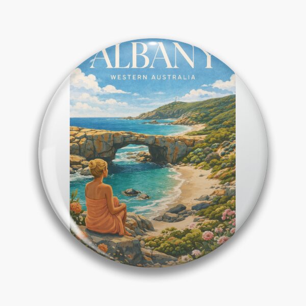 Item preview, Albany Western Australia Natural Bridge and Torndirrup Coastal Arch designed and sold by Aryabek.