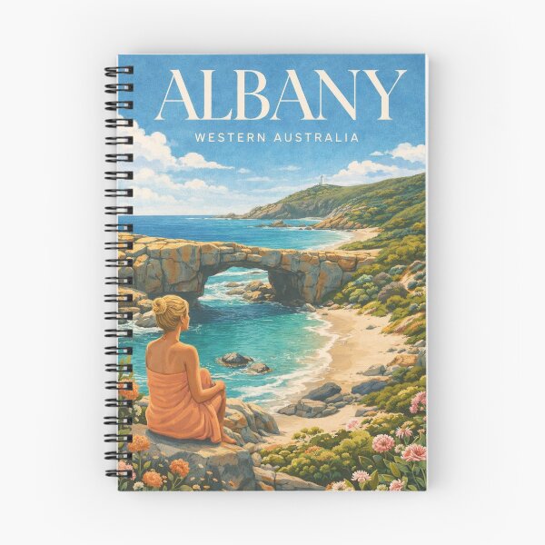 Item preview, Albany Western Australia Natural Bridge and Torndirrup Coastal Arch designed and sold by Aryabek.