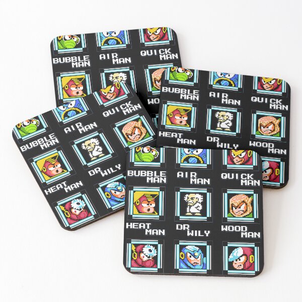 Item preview, Nes Retro Video Game Mega Man Bosses - Duvet Shirt Mug Sweater designed and sold by audirsfumaw.