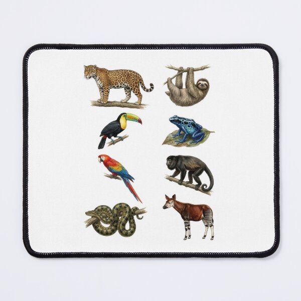 Item preview, Tropical Rainforest Animals designed and sold by ArunDandiboina.