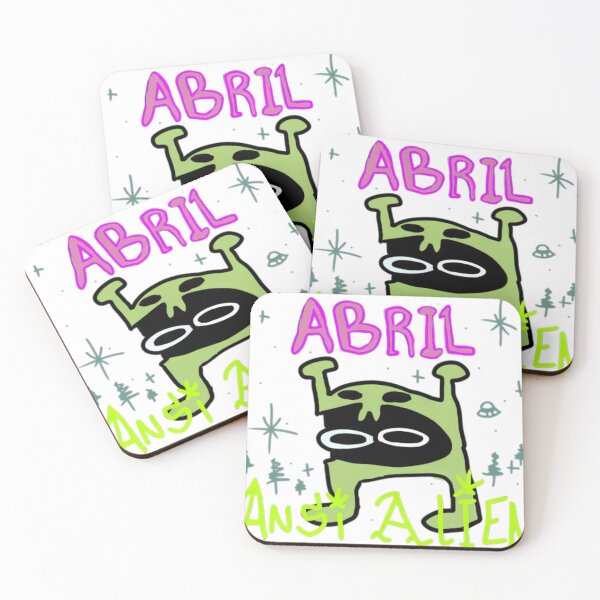 Item preview, Funny Abril Ansi Alien Extraterrestrial Doodle designed and sold by Ansitalo.