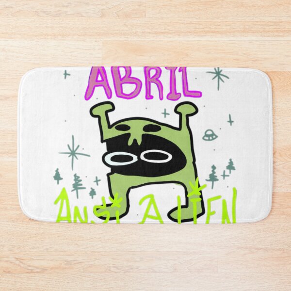 Item preview, Funny Abril Ansi Alien Extraterrestrial Doodle designed and sold by Ansitalo.