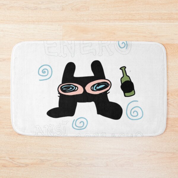 Item preview, Enero Ansi Borracho Funny Drunk January Doodle designed and sold by Ansitalo.