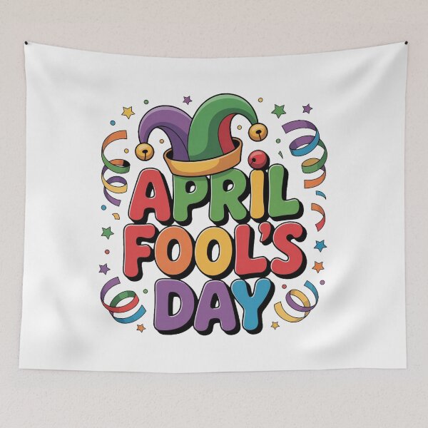 Item preview, April Fools Day Funny Joke Graphic designed and sold by QuiteOrbit.