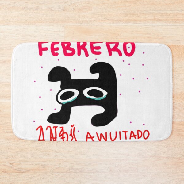 Item preview, Febrero Ansi Awuitado Sad Funny February Doodle designed and sold by Ansitalo.