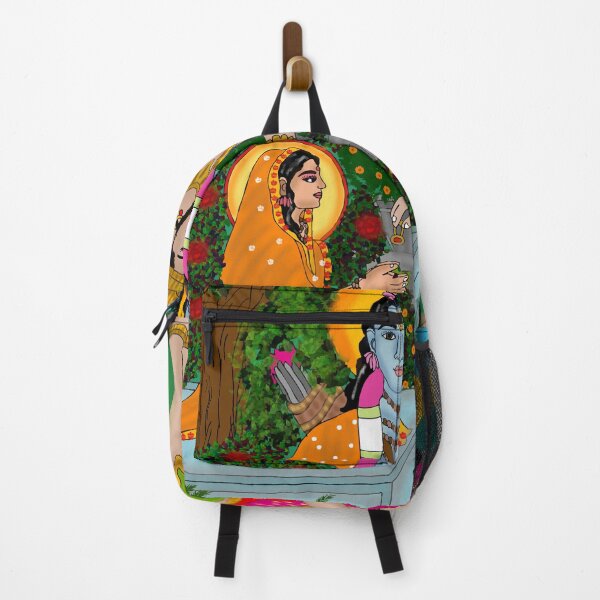 Item preview, Hanuman in Ashok Vatika – Epic Ramayana Devotional Art designed and sold by Harshit_Digital_Arts.