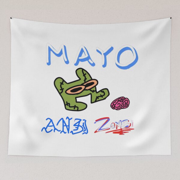 Item preview, Mayo Ansi Zombi Funny Brain Eating May Zombie designed and sold by Ansitalo.