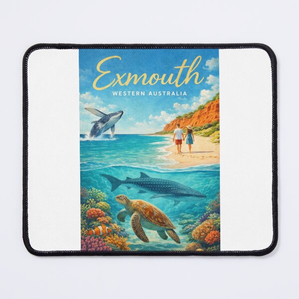 Item preview, Exmouth Western Australia Ningaloo Reef and Cape Range Coastline designed and sold by Places On Earth.