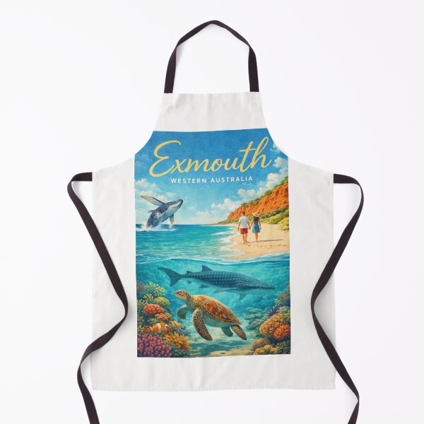Item preview, Exmouth Western Australia Ningaloo Reef and Cape Range Coastline designed and sold by Places On Earth.