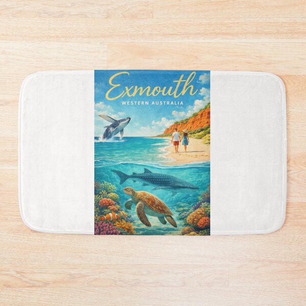 Item preview, Exmouth Western Australia Ningaloo Reef and Cape Range Coastline designed and sold by Places On Earth.